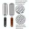 Stainless Steel Exfoliating Pedicure Grinding And Rubbing Machine, Style: Big Hole Smiles (Black)