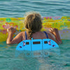 Fins Dual Purpose Back Float Children Beginner Swimming Aid Float Plate Hitting Water Striker(Cartoon Pattern)