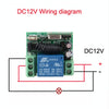 12V 10A RF Wireless Remote Control Switch 1CH Relay Receiver