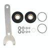 For Seastar HS5157 Boat Front Mount Hydraulic Steering Cylinder Seal Kits Wrench Tool(Orange Inner Ring)