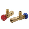 Air Conditioner Fluoridation Safety Valve Refrigerant Filling Connector(Side R22 Bottom R22)