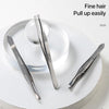 2pcs / Set A011 Bevel Flat Stainless Steel Eyebrow Clip Non-slip Eyebrow Clip