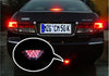 12-LED Red Light Rear Tail Warning Brake Light for DC 12V Cars
