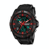 SANDA 791 Watch Genuine Fashion Sports Multifunction Electronic Watch Popular Men luminous Wrist Watch(Red)