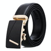 Dandali Casual Men Automatic Buckle Belt Business Soft Leather Pants Band, Length (cm): 120cm(ZD-19)