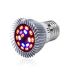 2 PCS LED Plant Growth Lamp Full Spectrum Plant Fill Light Cup, Power: E27 18 Beads