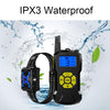 Dog Bark Collar, 800m Remote, Spray, Vibration, Shock, Waterproof