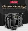 YELANGU C15-A YLG0711A-A01 Video Camera Cage Stabilizer for Nikon Z6 / Z7 (Black)