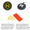 Sunnylife DJI-TJP07 For DJI Avata / Mini 3 Pro / Mavic 3 / Mini SE 70cm Adjust Luminous Night Light Apron(Yellow Black)