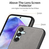 For Samsung Galaxy A55 5G Twill Fabric Leather Skin Back Phone Case(Gray)