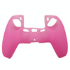 For Sony PS5 Silicone Gamepad Protective Case(Pink)