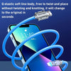 WK WDC-187 Qjie Series 20W USB-C/Type-C to 8 Pin Fast Charge Data Cable, Length: 1m(Yellow)