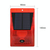 Solar Alarm, 129dB Wireless Siren, PIR Motion Sensor, Outdoor IP65