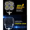 DC9-80V 40W Car 4LEDs Spotlight Work Light / Fog Lamp