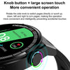 GT3Pro 1.28-Inch Health Monitoring Bluetooth Call Smart Watch With NFC, Color: Black Silicone