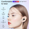 L21 Pro IPX7 Waterproof Wireless Bluetooth Earphone with Charging Box & Digital Display, Support Siri & Call(Black)