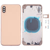 iPhone XS Back Cover Gold - Camera Lens & SIM Tray