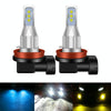 1 Pair H16JP DC 12V-24V 12W 1800LM Car LED Fog Light(Yellow Light)