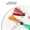 W.P.E PMG-M Foam Hook Soft Worm Bait Three Anchor Hook Fake Lures, Size: M(29)