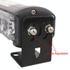 2 PCS  6 inch 6 LED 2 x 18W Car Flash Warning Light Red + Blue Change White Waterproof Emergency Light, DC 12V