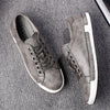 Baroque Shoes Casual PU Leather Sports Shoes for Men, Size:38(Grey)