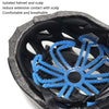 Riding Silicone Helmet Inner Pad Anti-Pressure Hair Breathable Portable Helmet Pad(Blue)