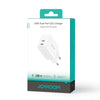 JOYROOM JR-TCF12 20W Dual USB-C / Type-C Fast Charger, Specification:EU Plug(White)