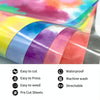 Clouds Watercolor Tie Dye Heat Transfer Vinyl Make Sign Pattern Cricut Film 50 x 100cm(Blue Yellow)