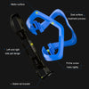 ENLEE R-60 Plastic Bicycle Bottle Cage Road And Mountain Bike Cylinder Holder Cycling Accessories(Blue)