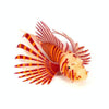 Glow in the Dark Silicone Lionfish Ornament - Brown