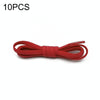 10 PCS Stretch Spandex Non Binding Elastic Shoe Laces (Red)