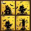 Halloween Decoration Static Wall Stickers(BQ041 Death)