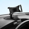 Car Dashboard Mobile Phone Holder Bracket with Number Plate (Black)