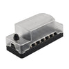 A5602-01 6 Way Fuse Box Blade Fuse Holder with Negative for Auto Car Truck Boat