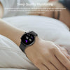 HT12 1.32 inch Steel Band IP67 Waterproof Smart Watch, Support Bluetooth Calling / Sleep Monitoring(Rose Gold)