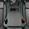 1 Pair Car Seat Gap Bar Car Interior Armrest Box Gap Leak-proof Filler (Black)