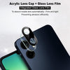 For Samsung Galaxy A06 4G imak High Definition Integrated Glass Lens Film Black Version