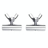2pcs RV Tent 304 Stainless Steel Slide Rail Track Ring Screw Nut