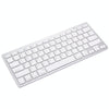 BK-3001 Bluetooth Wireless 78 Keys Ultrathin Keyboard for Windows / iPad / iPhone(Silver)