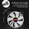 COOLMOON CM-JD1 Jade Ring RGB Case Cooler (Black)