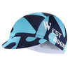 WEST BIKING Cycling Outdoor Sports Sun Protection Peaked Cap, Size: Free Size(Spots Green/Navy)
