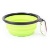 Collapsible Silicone Pet Travel Bowl (13cm, Random Colour)