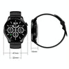 HD3 1.32 Inch Heart Rate Monitoring Smart Watch with Payment Function(Silver Steel)