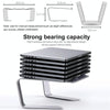 BONERUY P49 Aluminium Alloy Heat-Dissipating Notebook Holder Storage Heightened Holder(Grey)