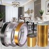 Home Decoration Self-Adhesive Ceiling Beauty Sideline Tile Beauty Seam Sticker, Specification: 2cmx50m(Brushed Gold)