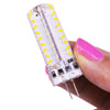 G4 3.5W 200-230LM  Corn Light Bulb, 72 LED SMD 3014, Warm White Light, Adjustable Brightness, AC 220V