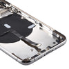 iPhone 11 Pro Back Cover Assembly (Black) - Side Keys, Wireless Charging