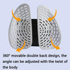 5297 Car Massage Seat Cushion(Black with Black)