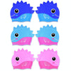 HAIZID Cute Cartoon Waterproof Silicone Children Swimming Cap(Fish Scales Royal Blue)