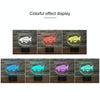 Fishing Black Base Creative 3D LED Decorative Night Light, Rechargeable with Touch Button